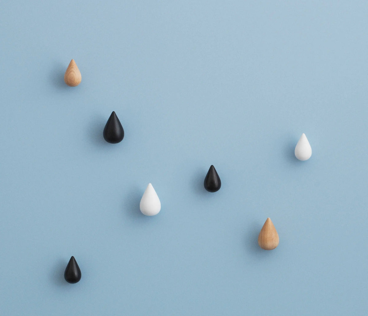 Normann Copenhagen Dropit L ripustin 2kpl musta Normann Copenhagen