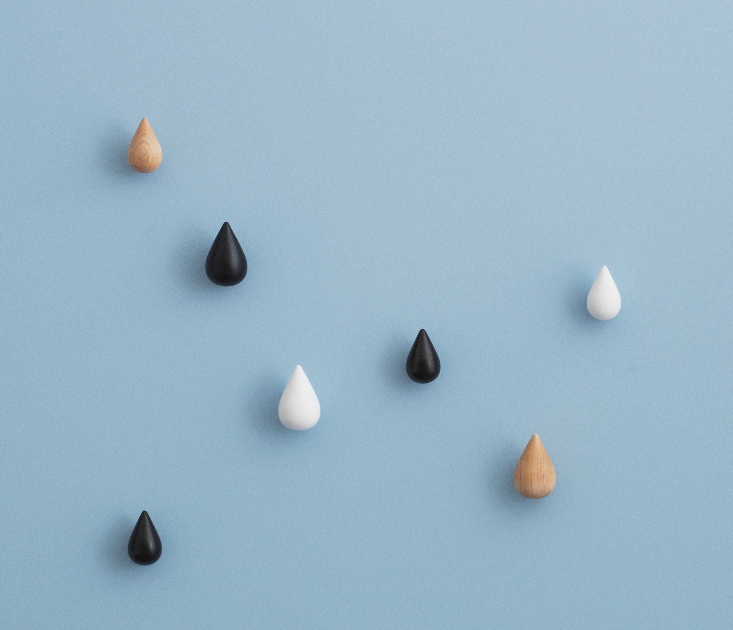 Normann Copenhagen Dropit L ripustin 2kpl musta Normann Copenhagen