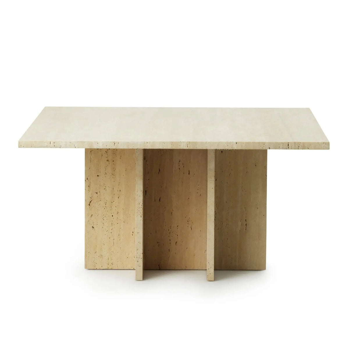 Normann Copenhagen Edge sohvapöytä travertiini Normann Copenhagen