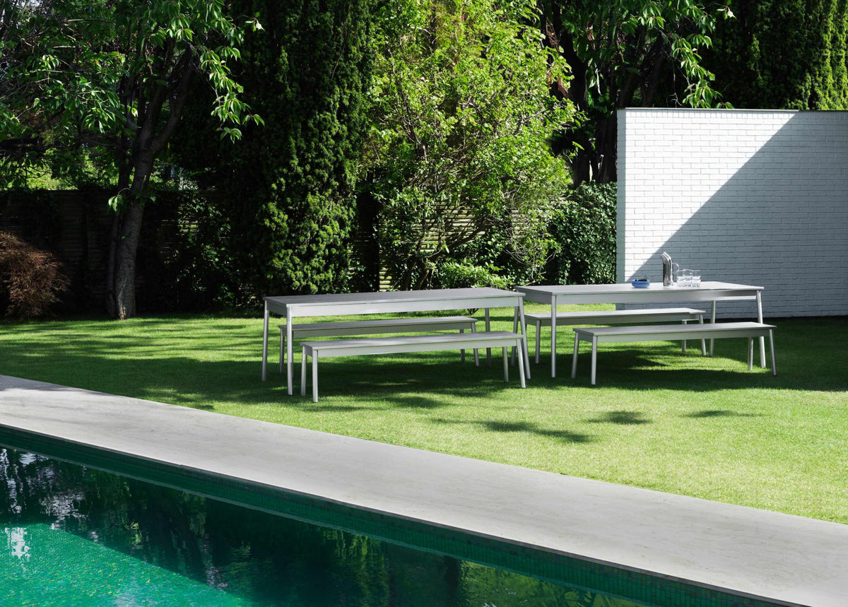 Normann Copenhagen Ex pöytä 200x90 alumiini Normann Copenhagen