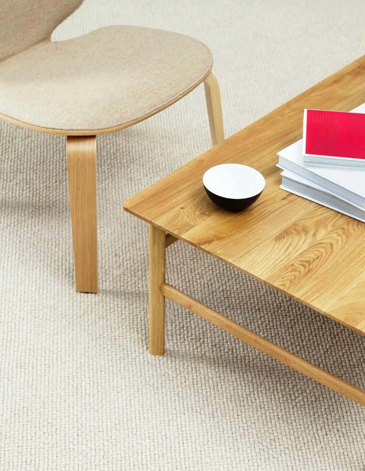 Normann Copenhagen Grow sohvapöytä 80x80 tammi Normann Copenhagen