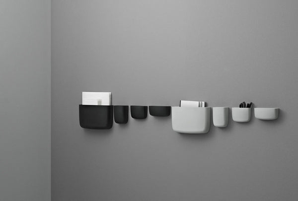 Normann Copenhagen Pocket Organizer 1 vaaleanharmaa - Laatukaluste