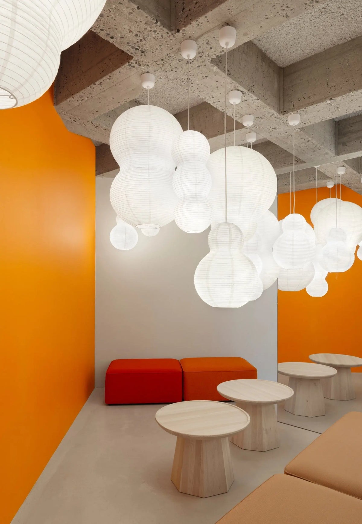 Normann Copenhagen Puff Bulb varjostin Normann Copenhagen