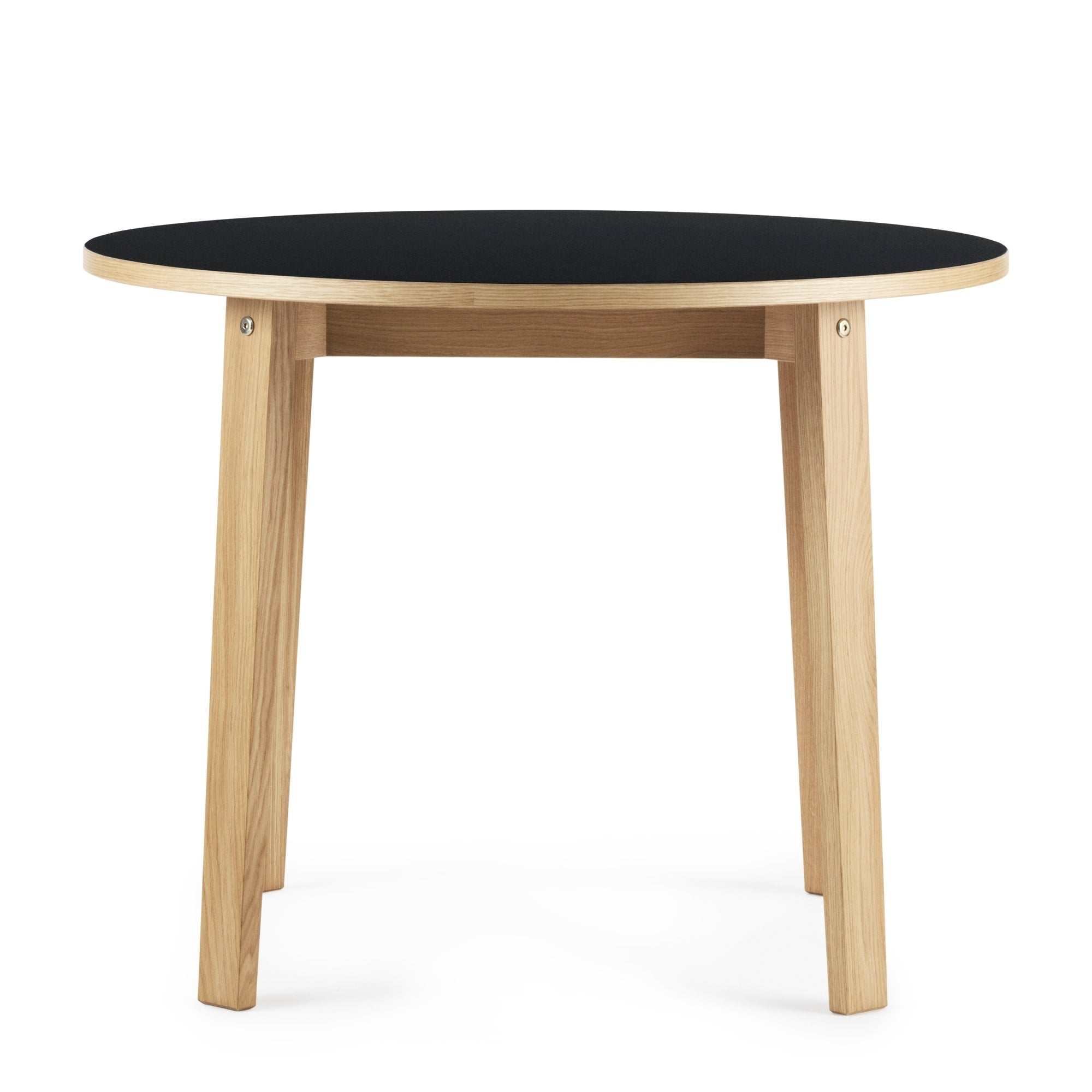 Normann Copenhagen Slice Vol. 2 pöytä tammi/musta linoleum - Laatukaluste