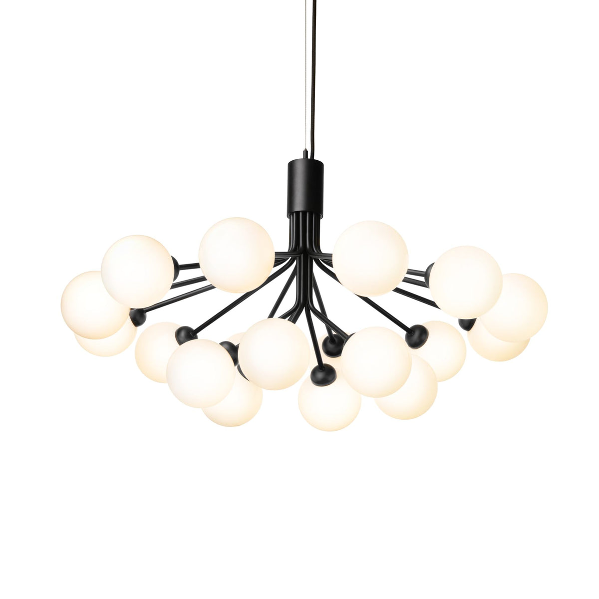 Nuura Apiales 18 pendant lamp black/opal
