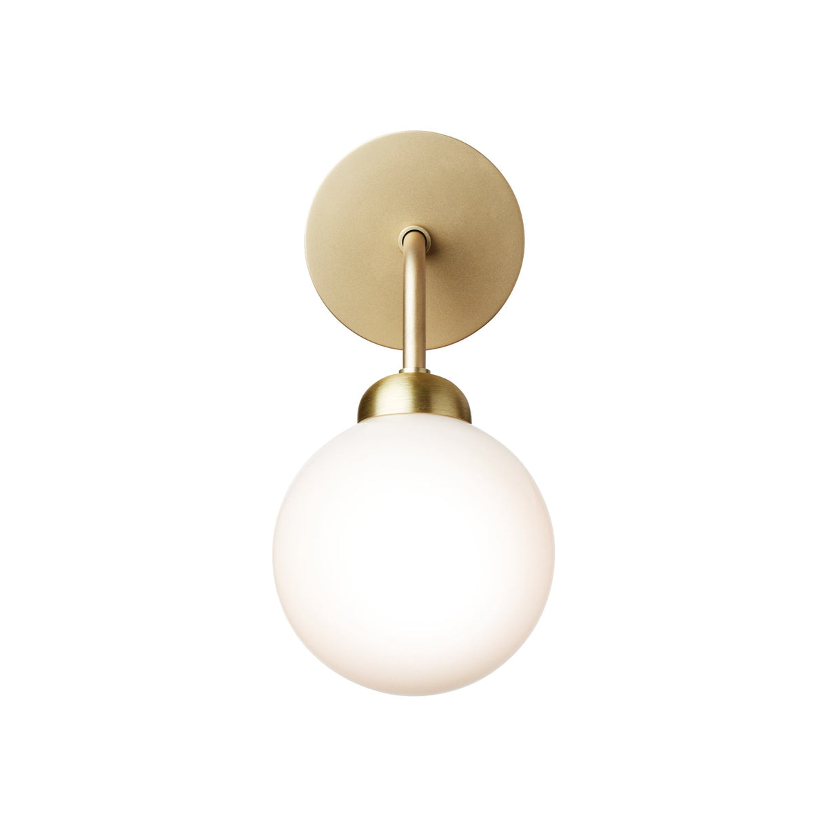 Nuura Apiales wall lamp brass/opal