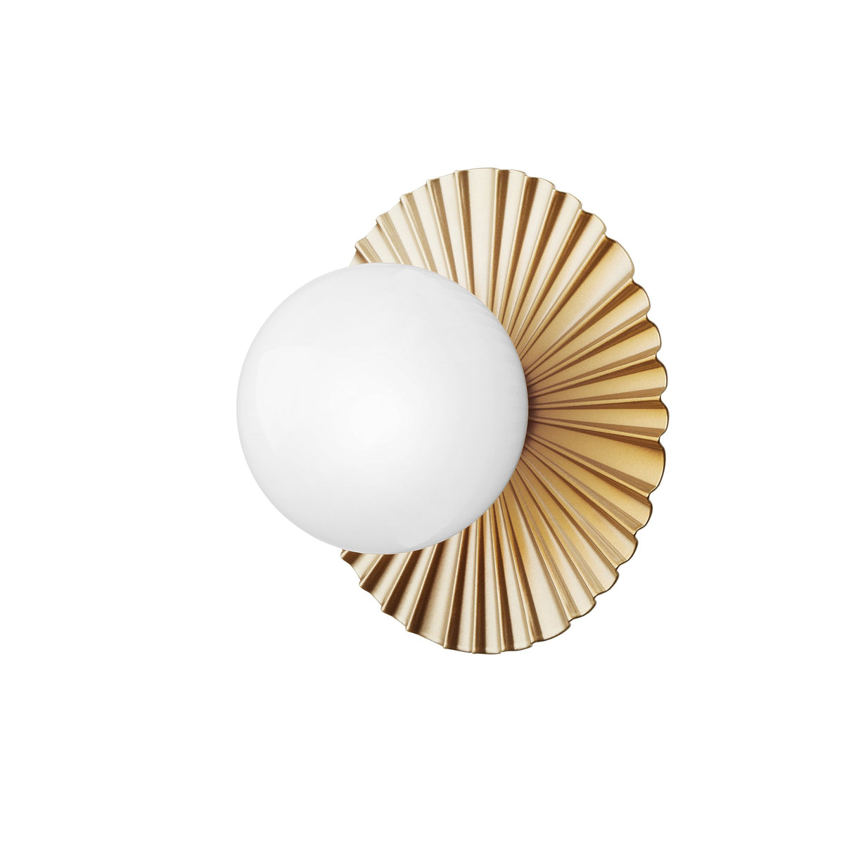 Nuura Liila Muuse S wall lamp gold/opal