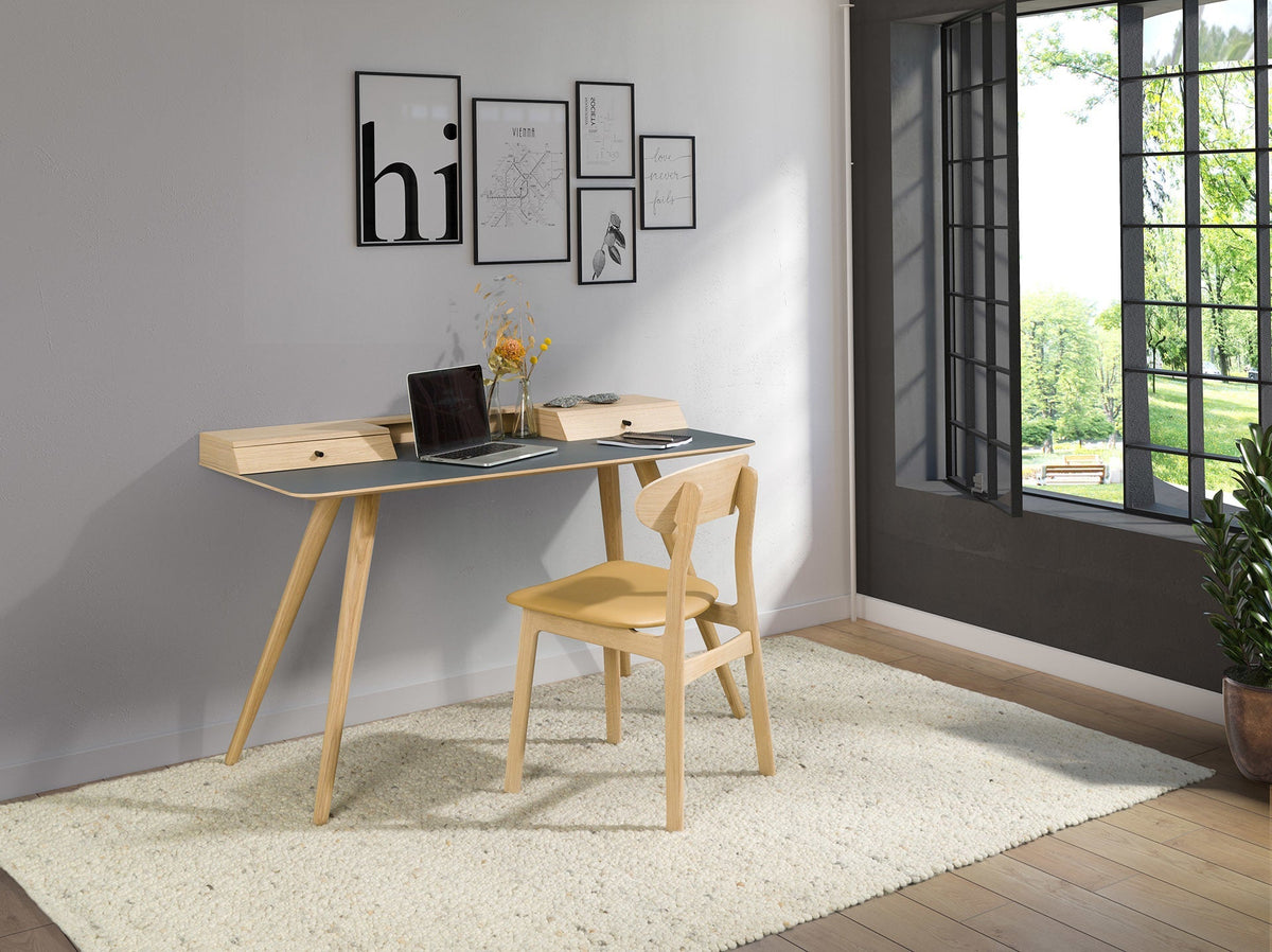 PBJ Designhouse Stick työpöytä musta - Laatukaluste