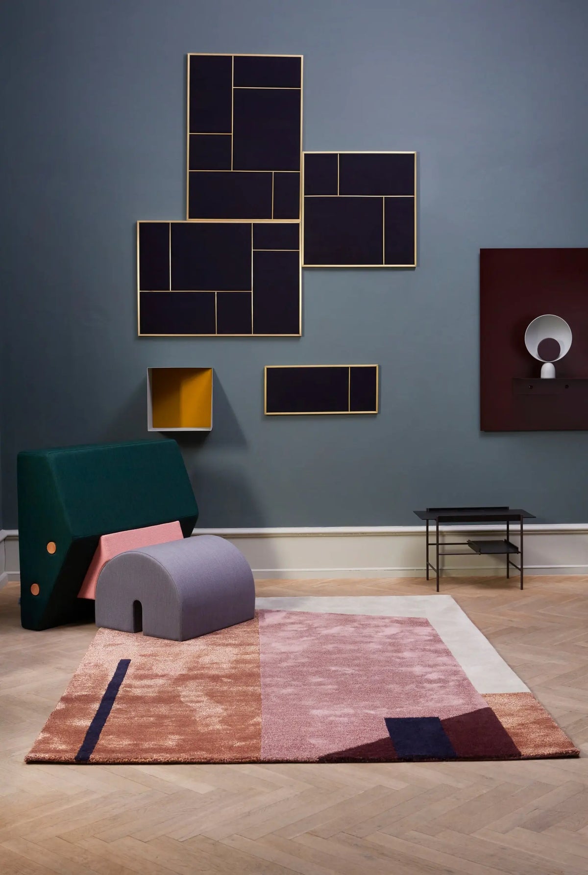 PLEASE WAIT to be SEATED Nouveau Pin muistitaulu M sininen PLEASE WAIT to be SEATED