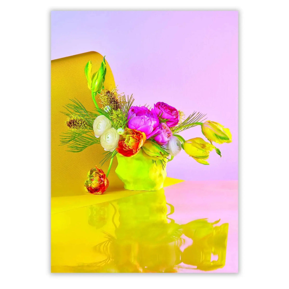 Paper Collective BLOOM 03 juliste keltainen - Laatukaluste