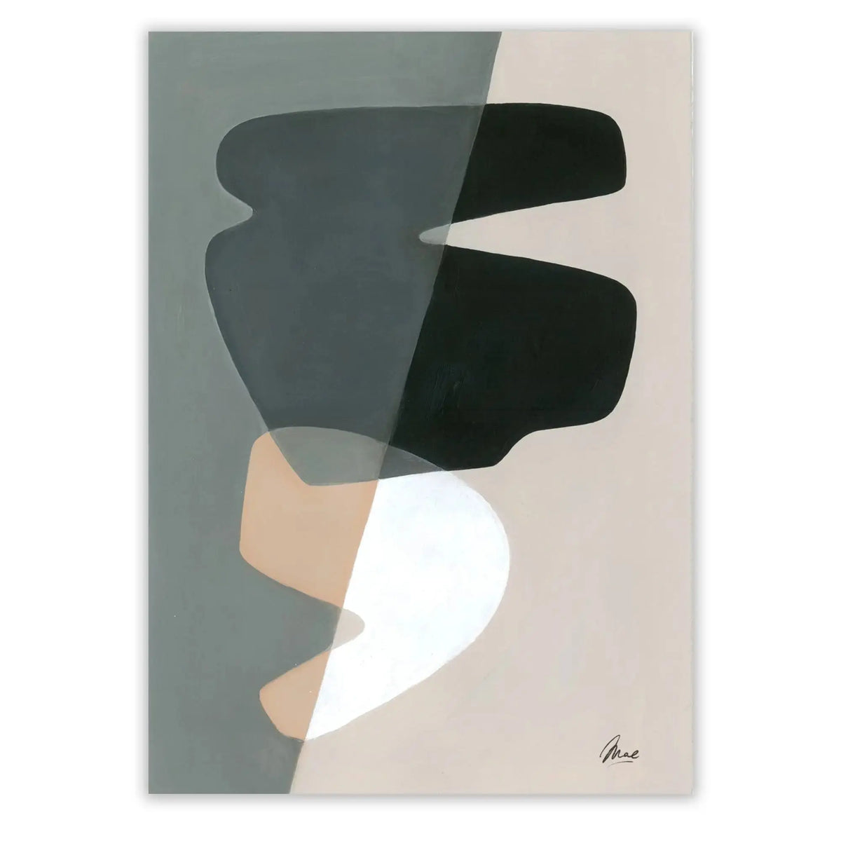 Paper Collective Composition 02 juliste - Laatukaluste