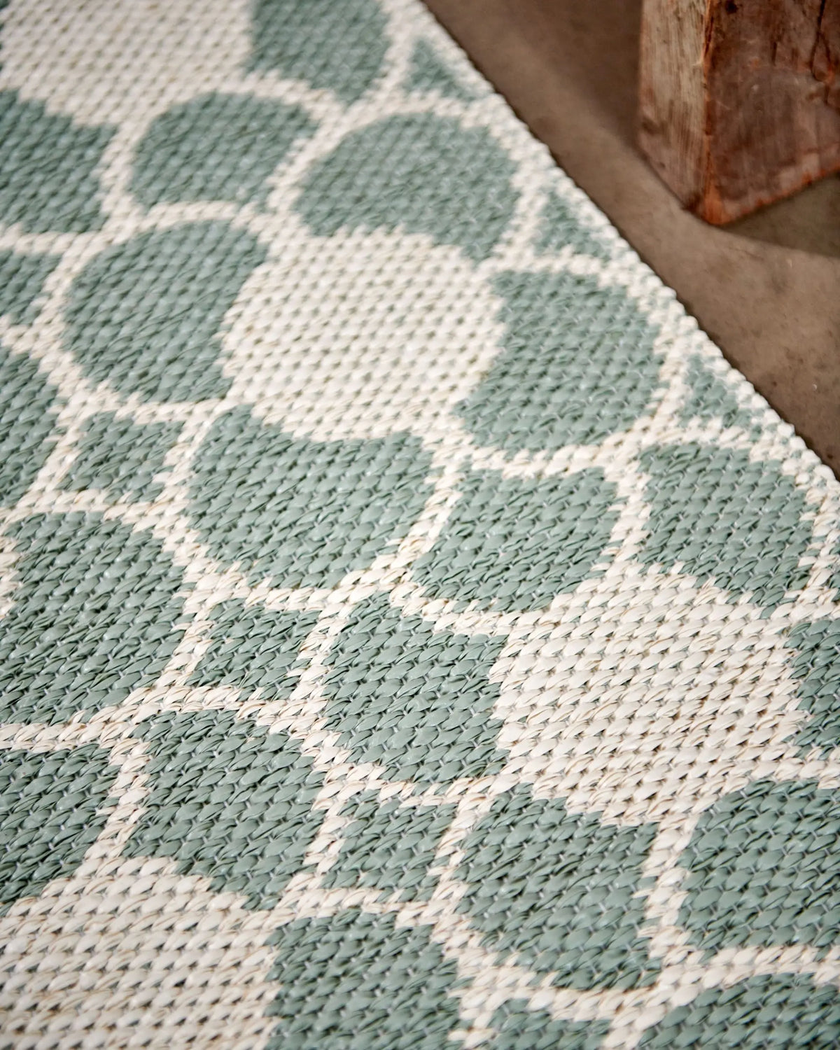 Pappelina Anya matto 70x200 misty mint Pappelina