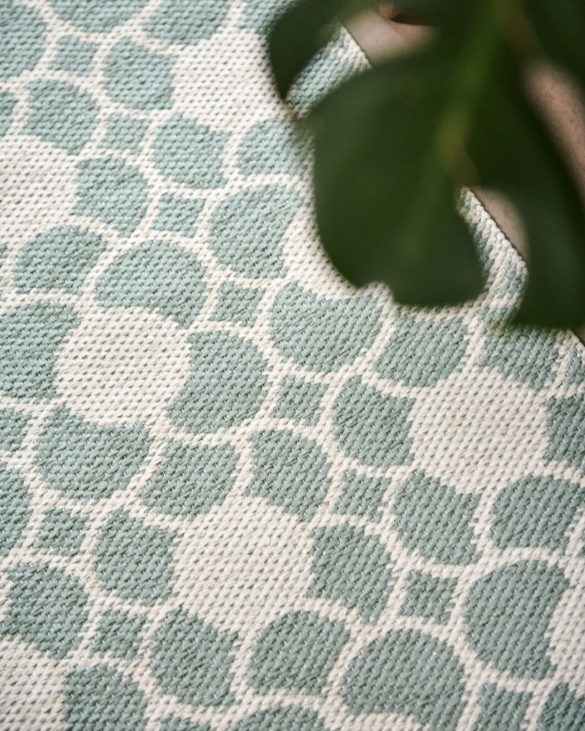 Pappelina Anya matto 70x200 misty mint Pappelina