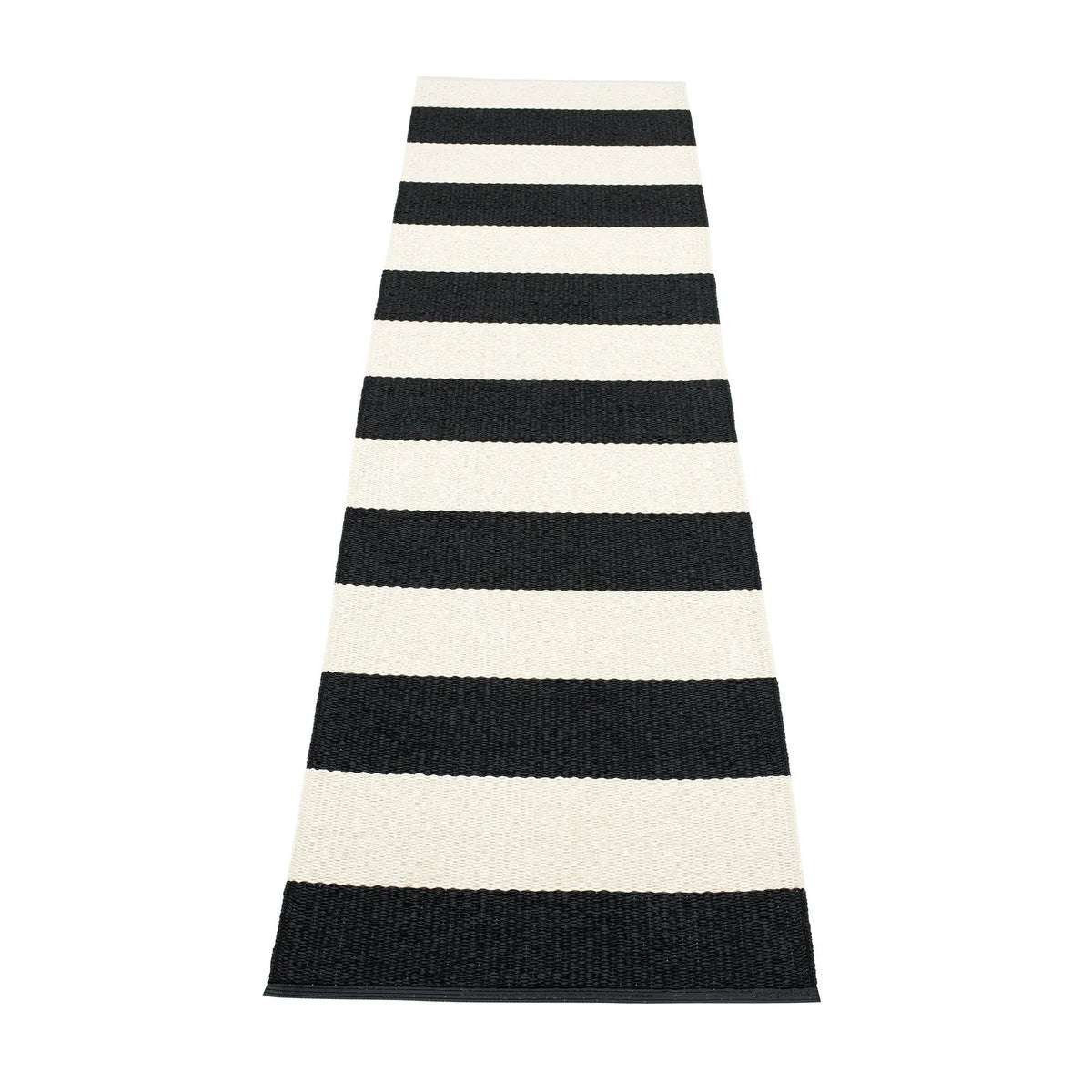 Pappelina Bob matto 70x280 black/vanilla - Laatukaluste