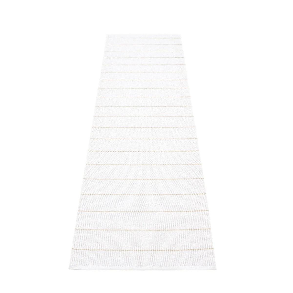 Pappelina Carl matto 70x350 vanilla/white - Laatukaluste