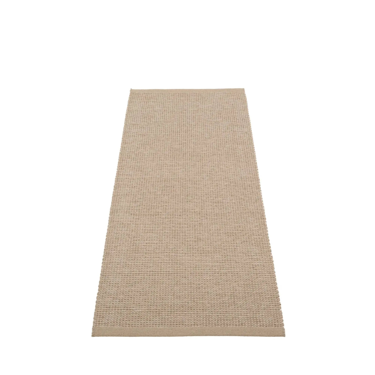 Pappelina EMM matto 70x180 potato/beige metallic Pappelina