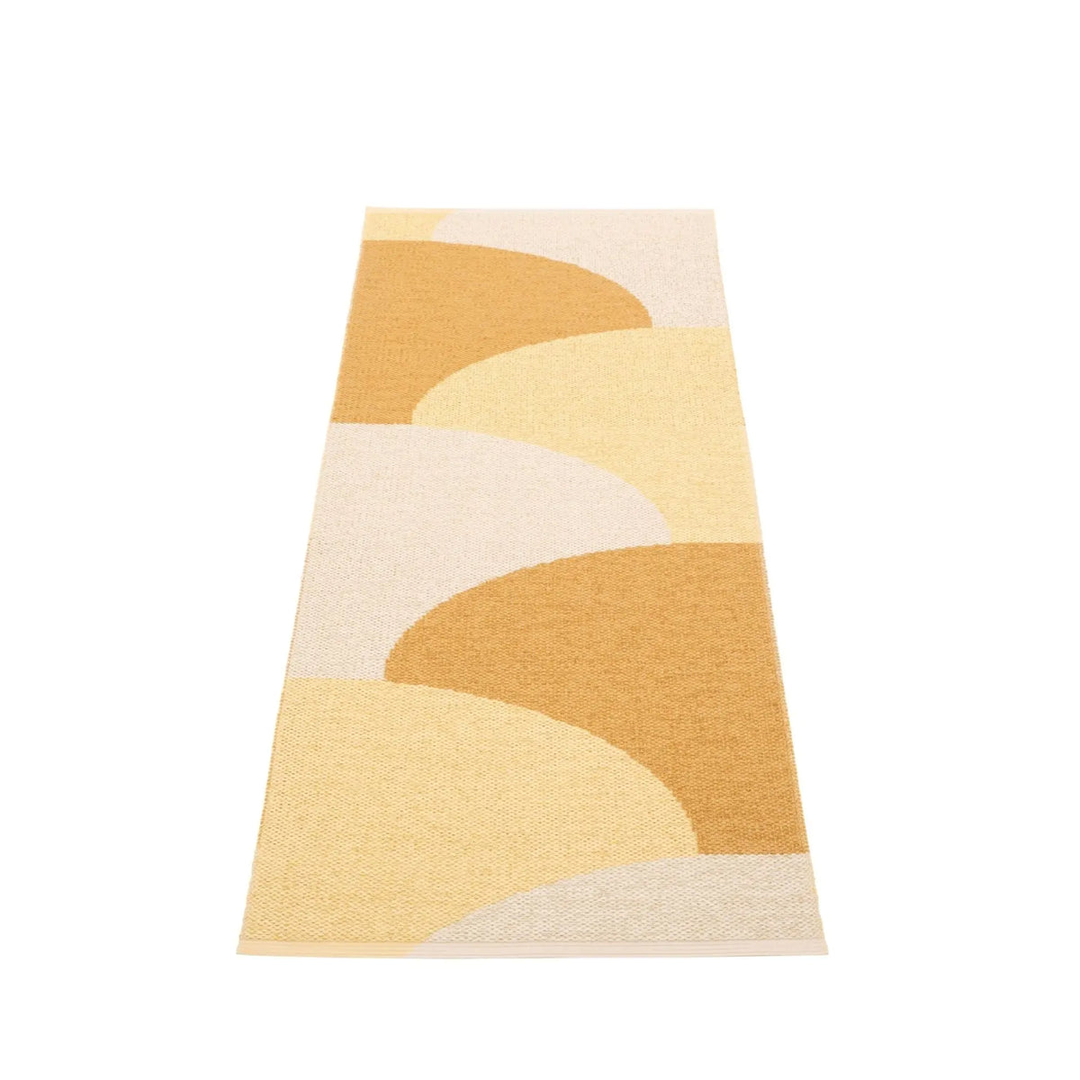 Pappelina Hill matto 70x180 ochre/pale yellow/cream Pappelina