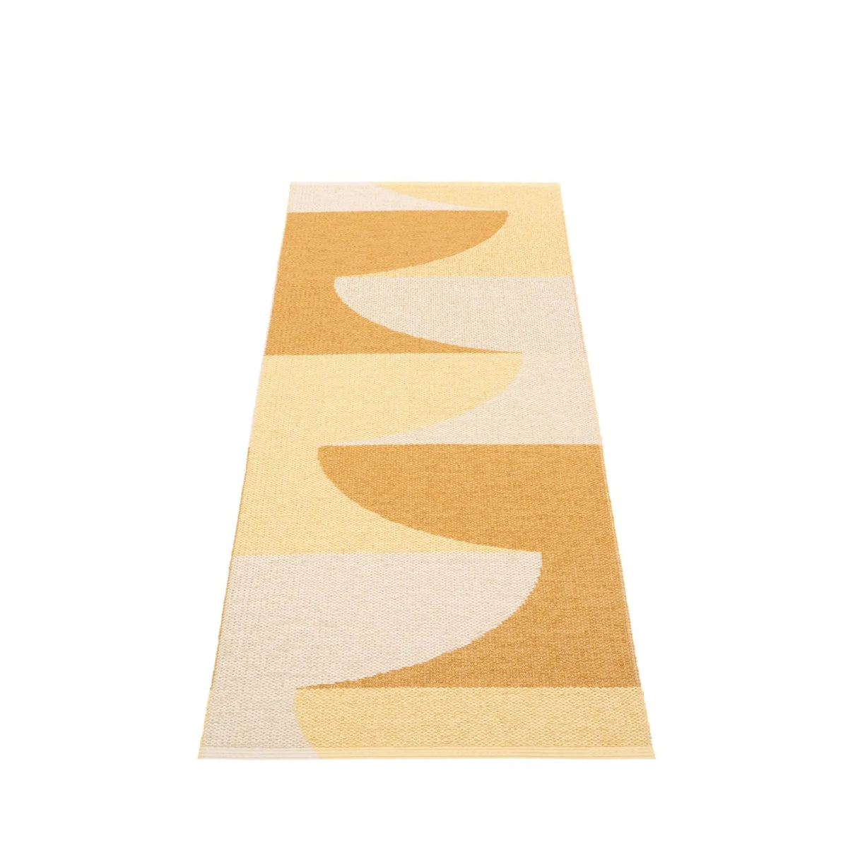 Pappelina Hill matto 70x180 ochre/pale yellow/cream Pappelina