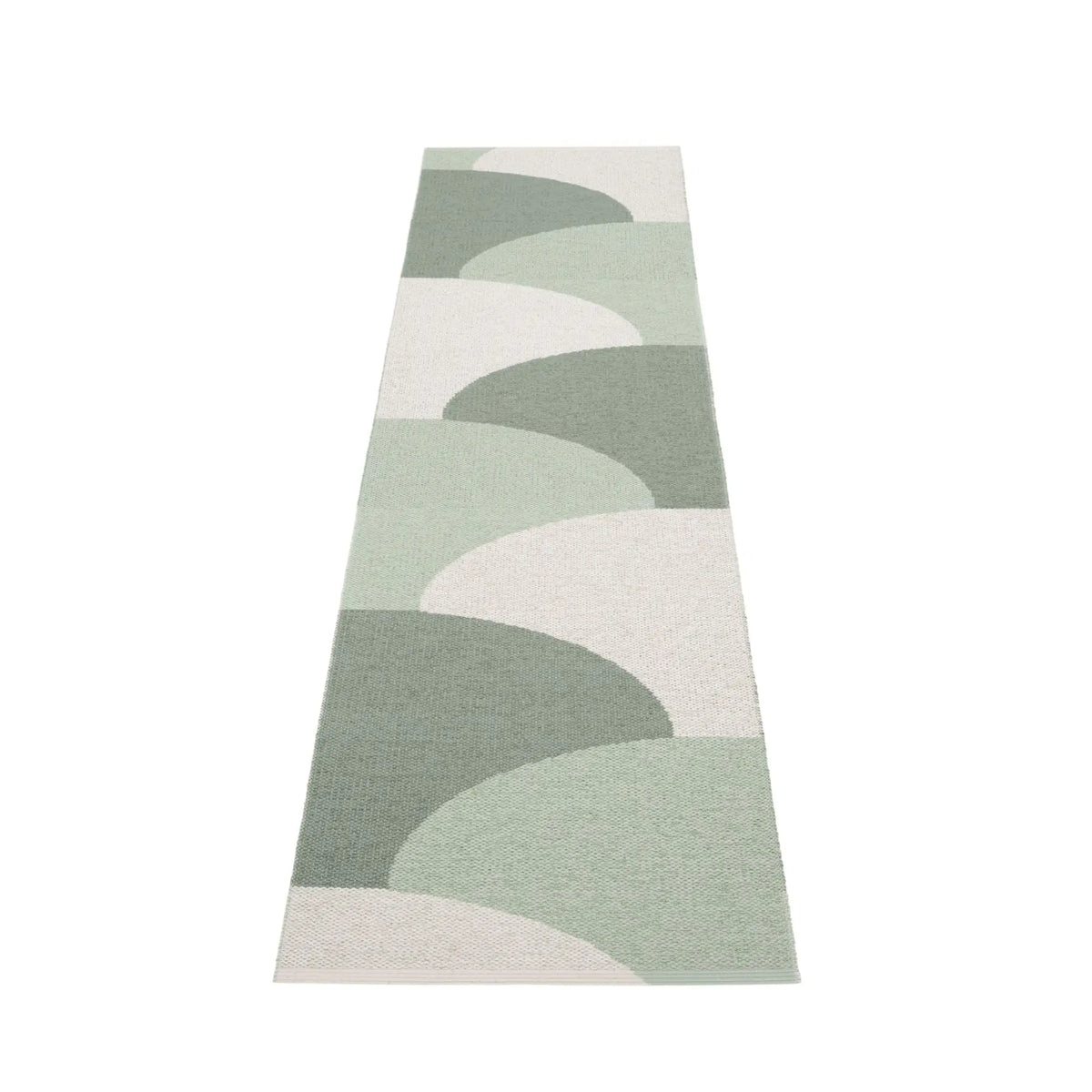 Pappelina Hill matto 70x270 army/fossil grey/misty mint Pappelina