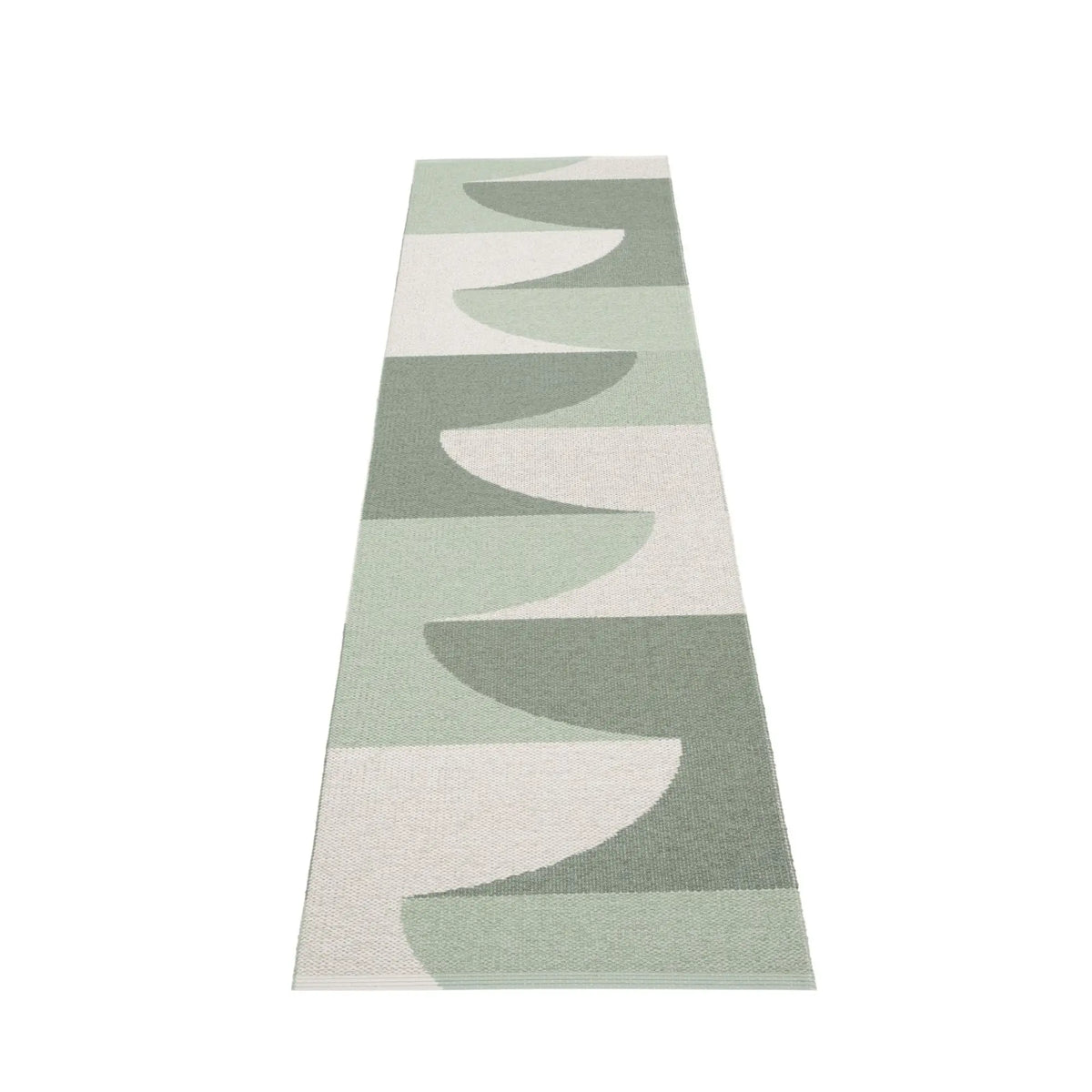 Pappelina Hill matto 70x270 army/fossil grey/misty mint Pappelina