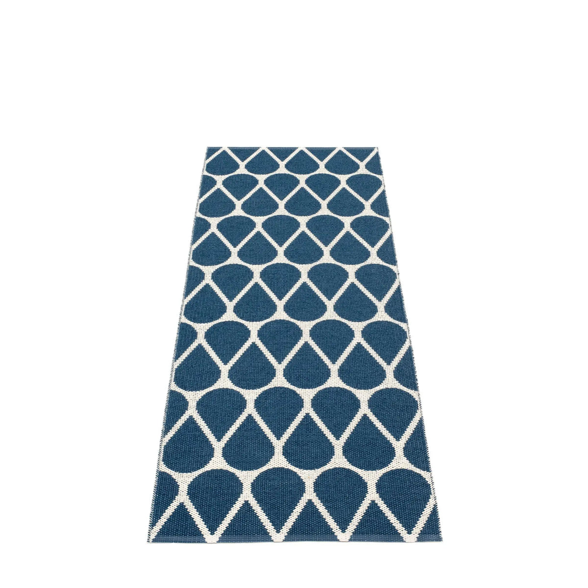 Pappelina Otis matto 70x200 ocean blue/vanilla - Laatukaluste