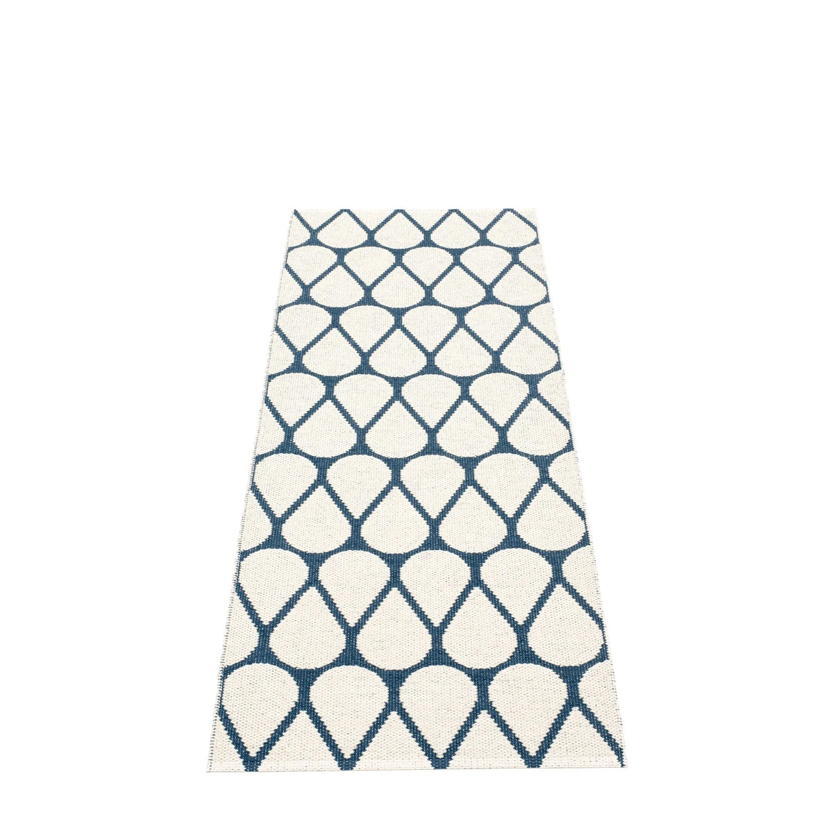 Pappelina Otis matto 70x200 ocean blue/vanilla - Laatukaluste