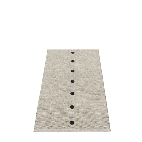 Pappelina Peg matto 70x140 black/linen - Laatukaluste