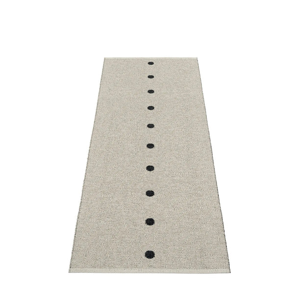Pappelina Peg matto 70x200 black/linen - Laatukaluste