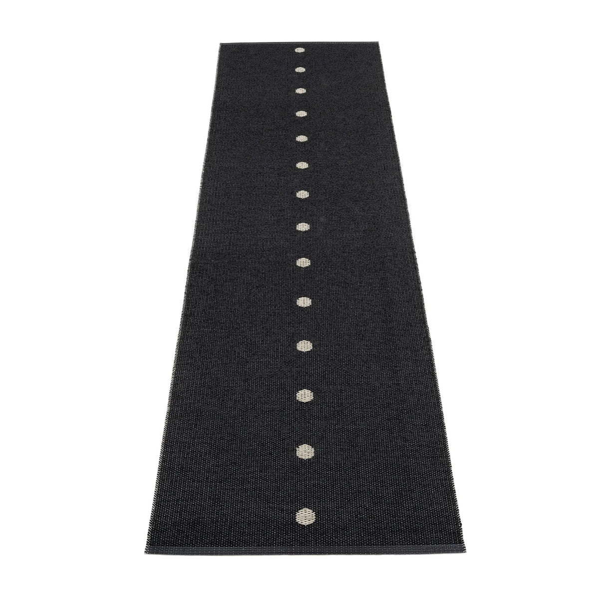 Pappelina Peg matto 70x280 black/linen - Laatukaluste