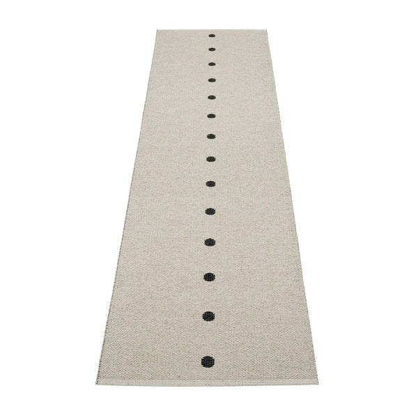 Pappelina Peg matto 70x280 black/linen - Laatukaluste