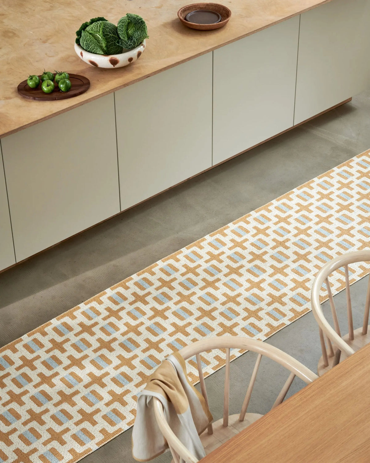 Pappelina Tom matto 70x240 ochre Pappelina