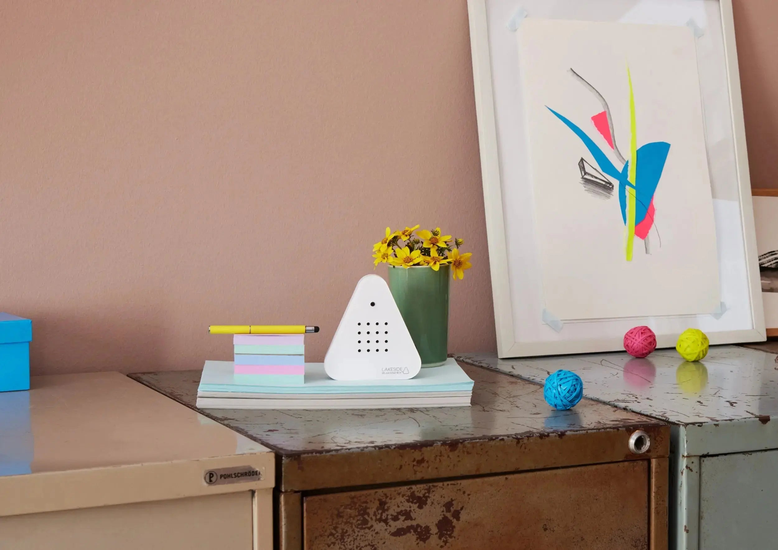 Relaxound Lakesidebox äänilaatikko valkoinen Relaxound