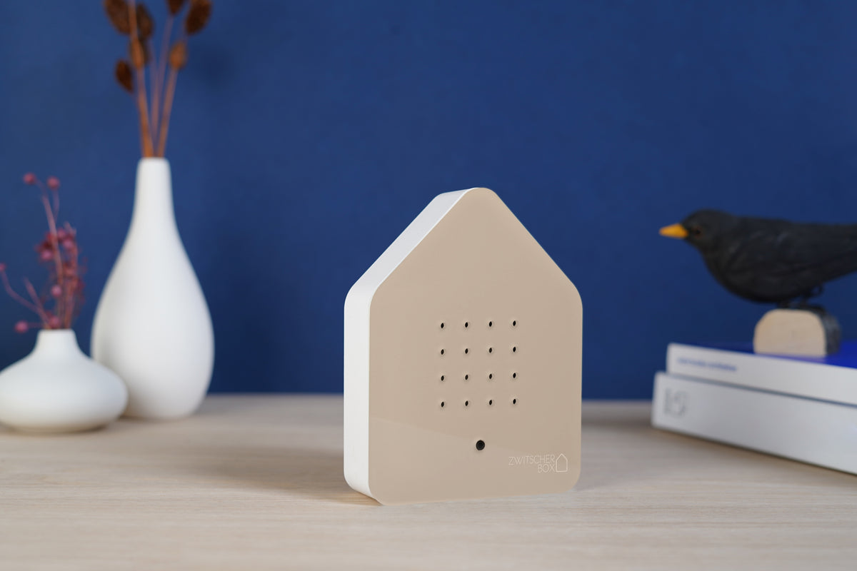 Relaxound Zwitscherbox sound box taupe