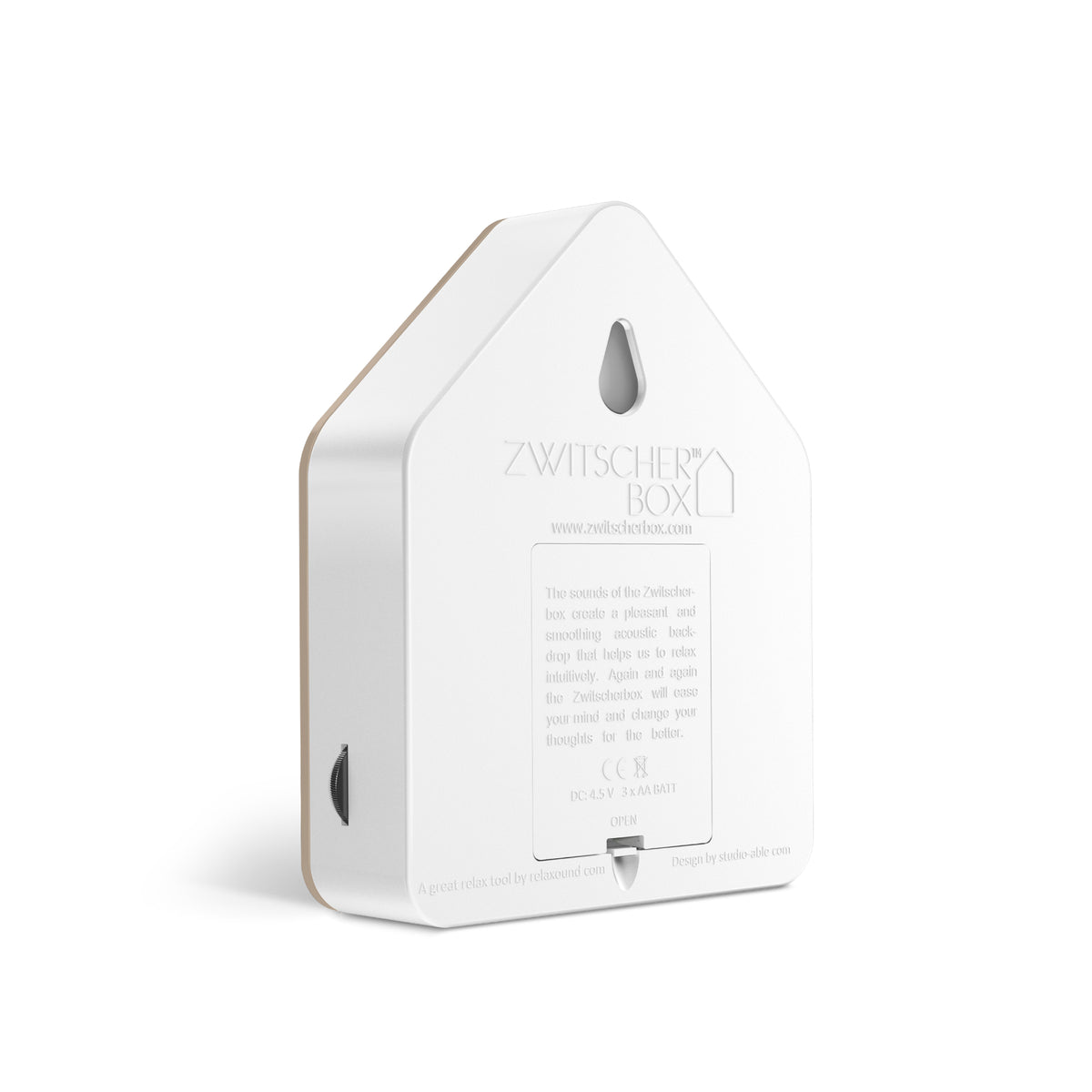 Relaxound Zwitscherbox sound box taupe