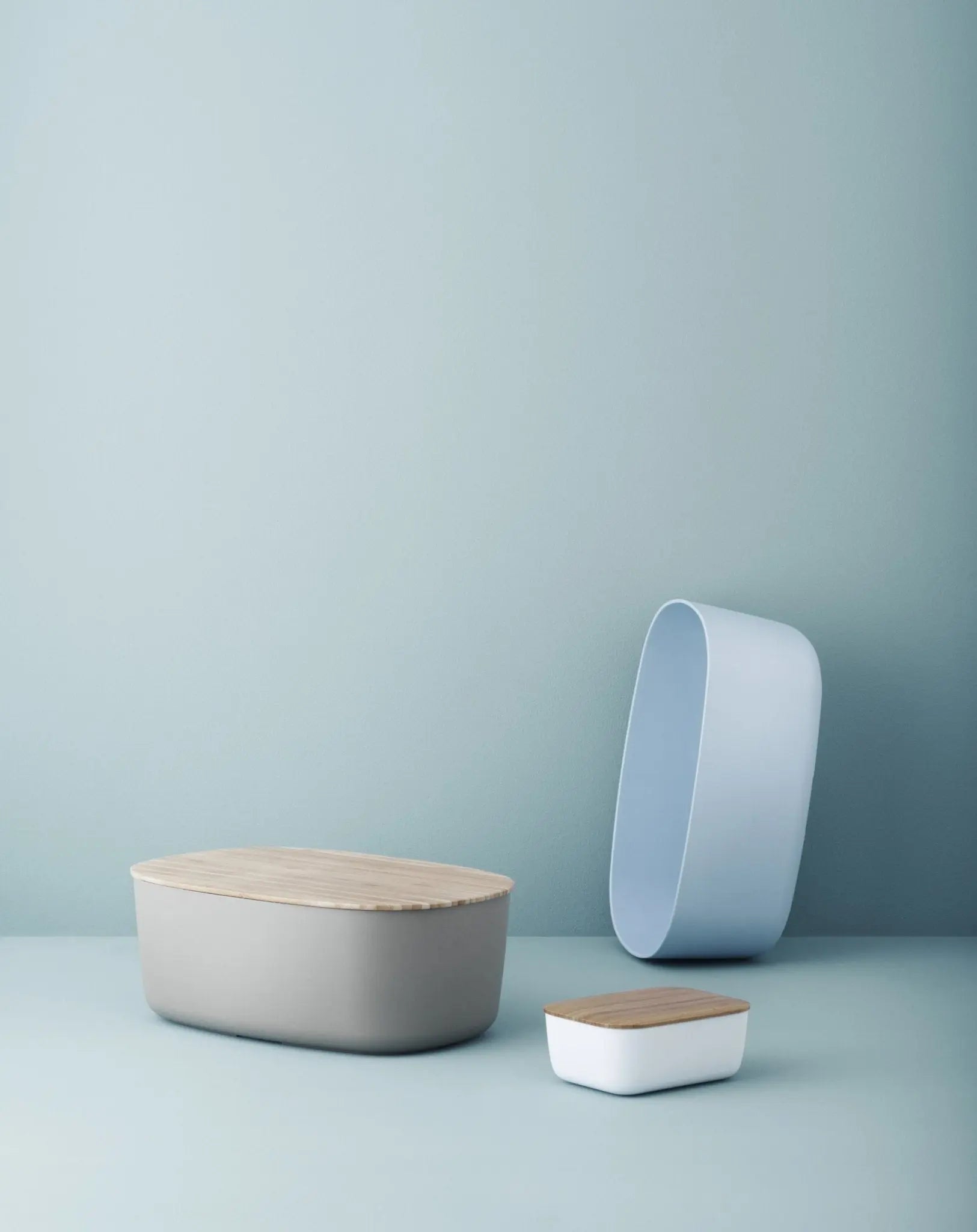 RigTig BOX-IT leipälaatikko lämmin harmaa - Laatukaluste