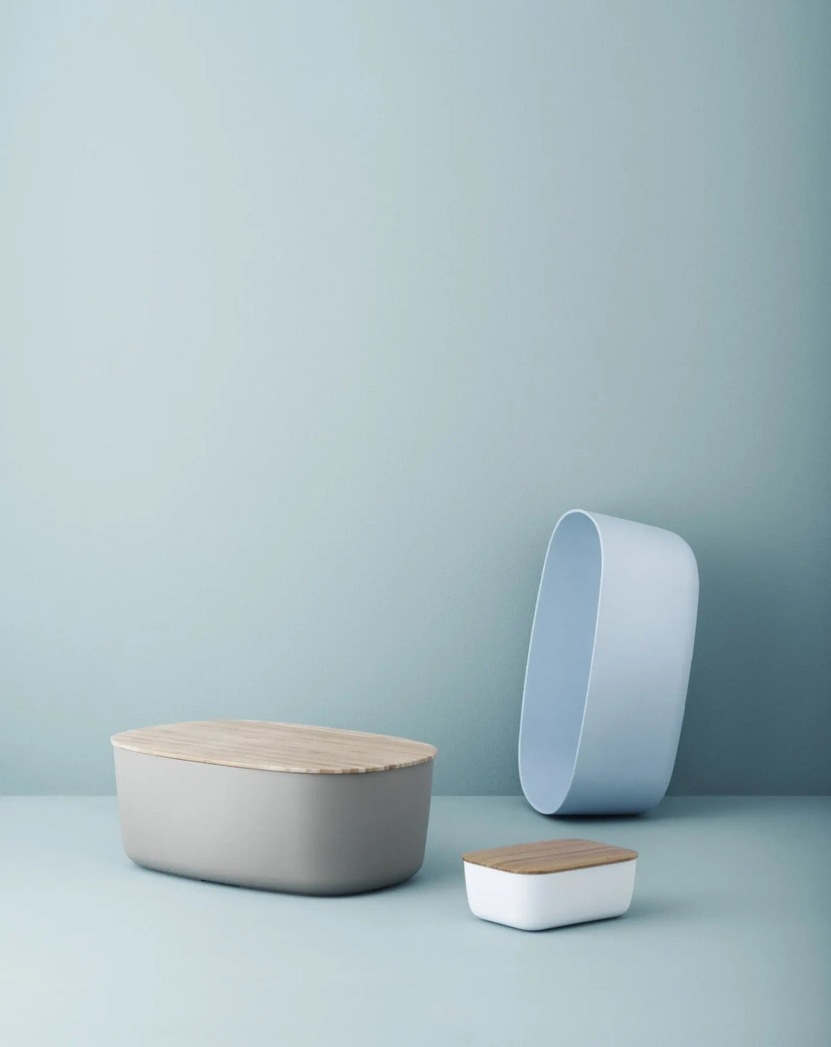 RigTig BOX-IT leipälaatikko lämmin harmaa - Laatukaluste