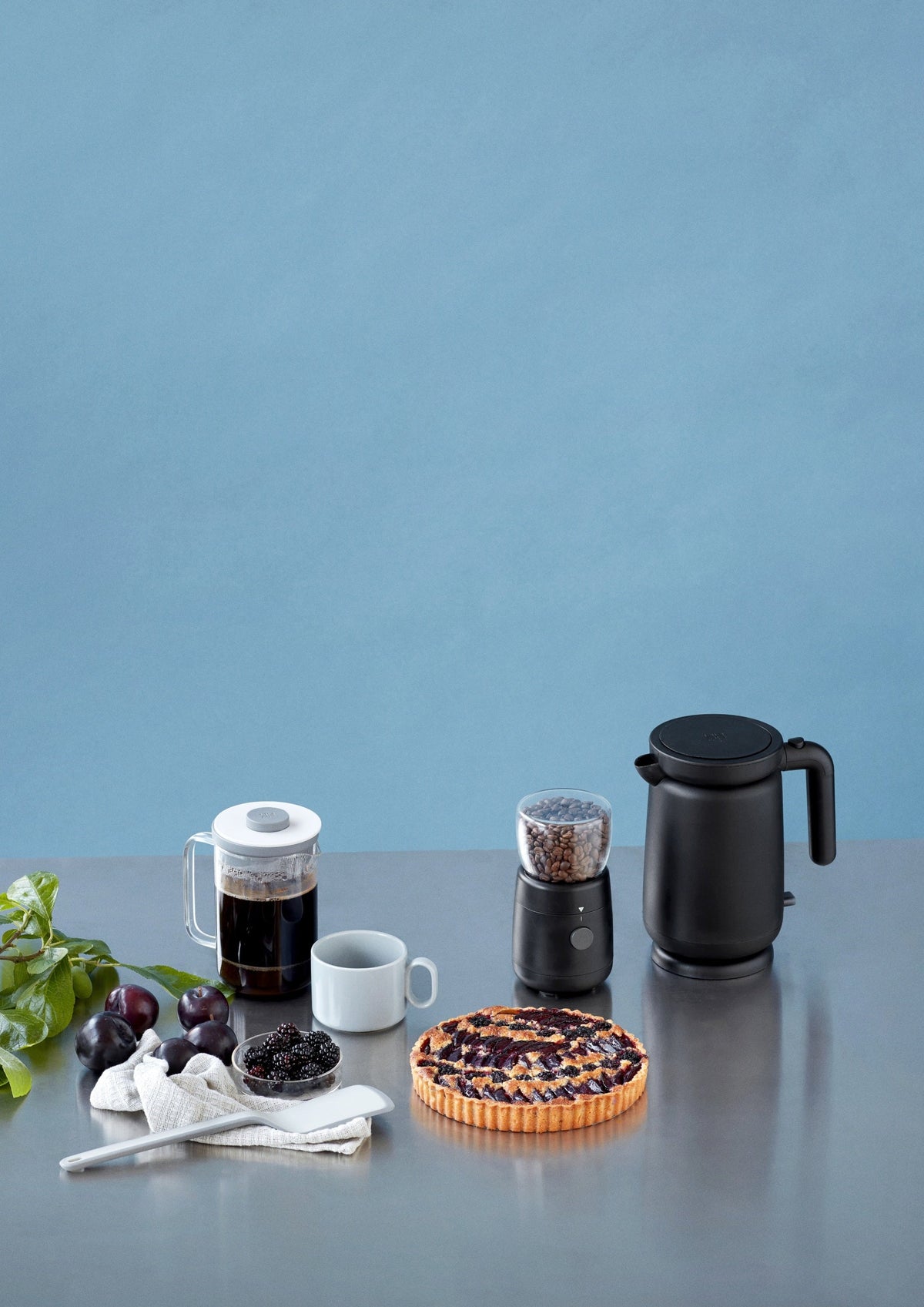 RigTig Foodie vedenkeitin 1 L musta RigTig