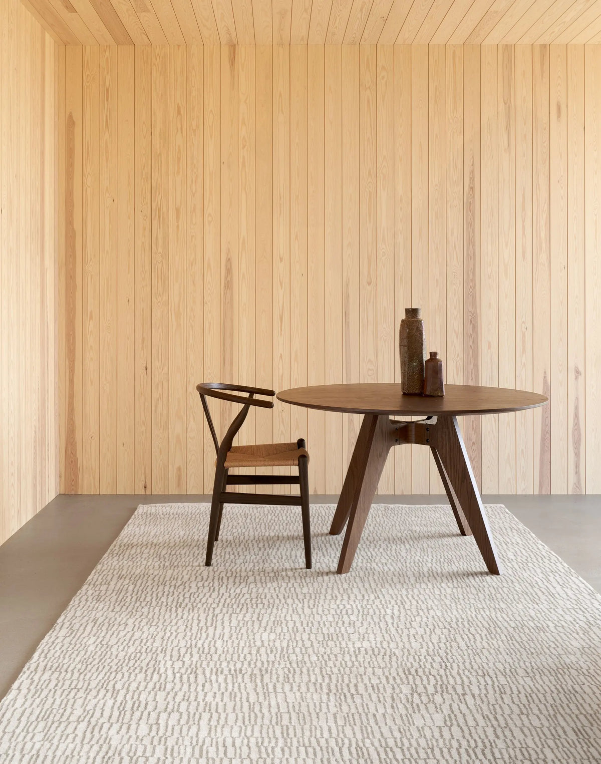 Roots Living Ketju matto 200x300 valkoinen Roots Living