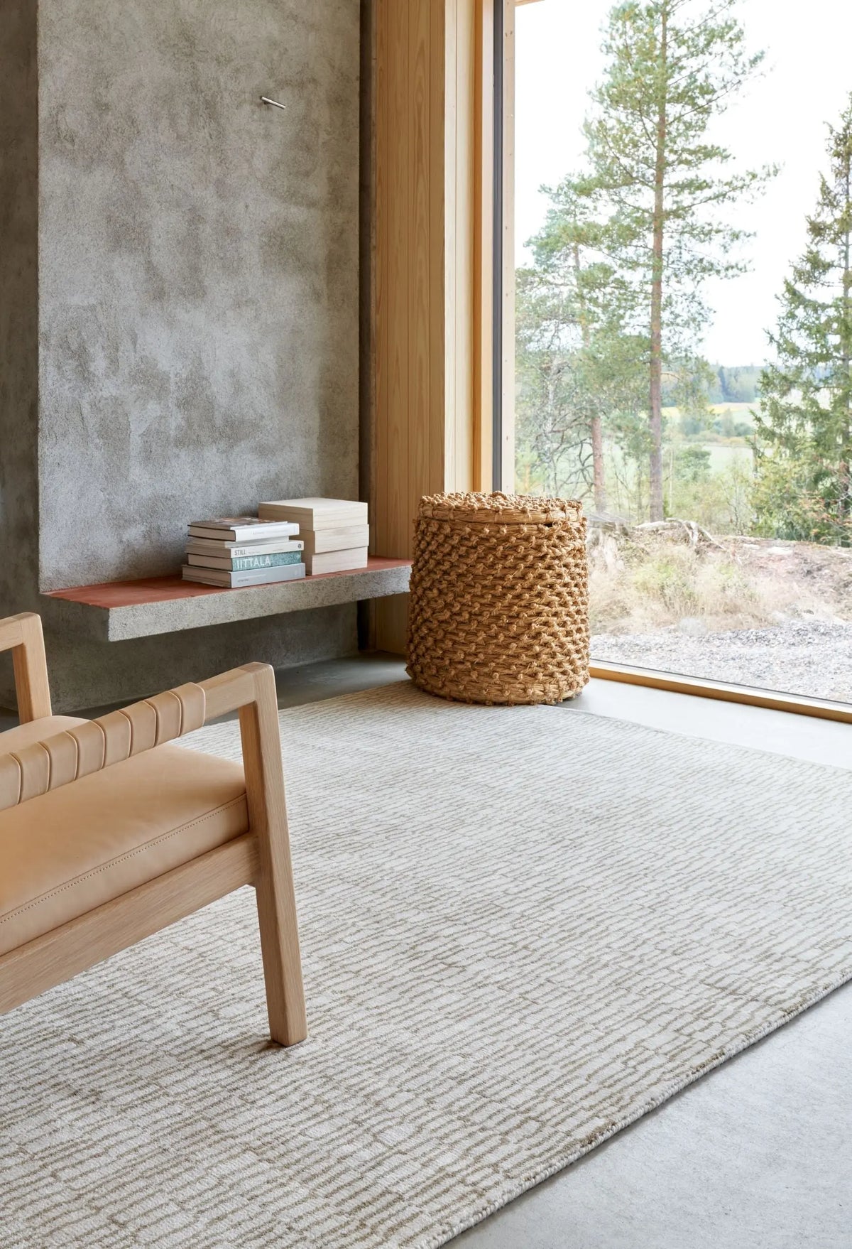 Roots Living Ketju matto 200x300 valkoinen Roots Living