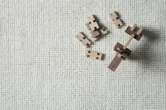 Roots Living Loop Wool matto 170x240 valkoinen - Laatukaluste