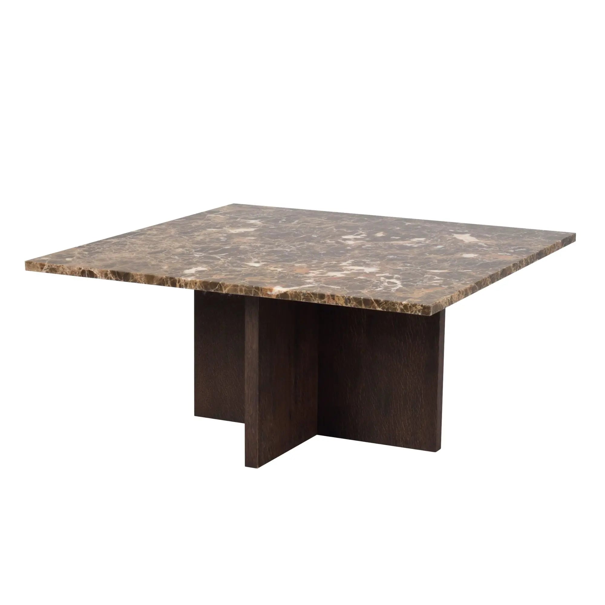 Rowico Brooksville sohvapöytä 90x90 tumma tammi/ruskea Rowico