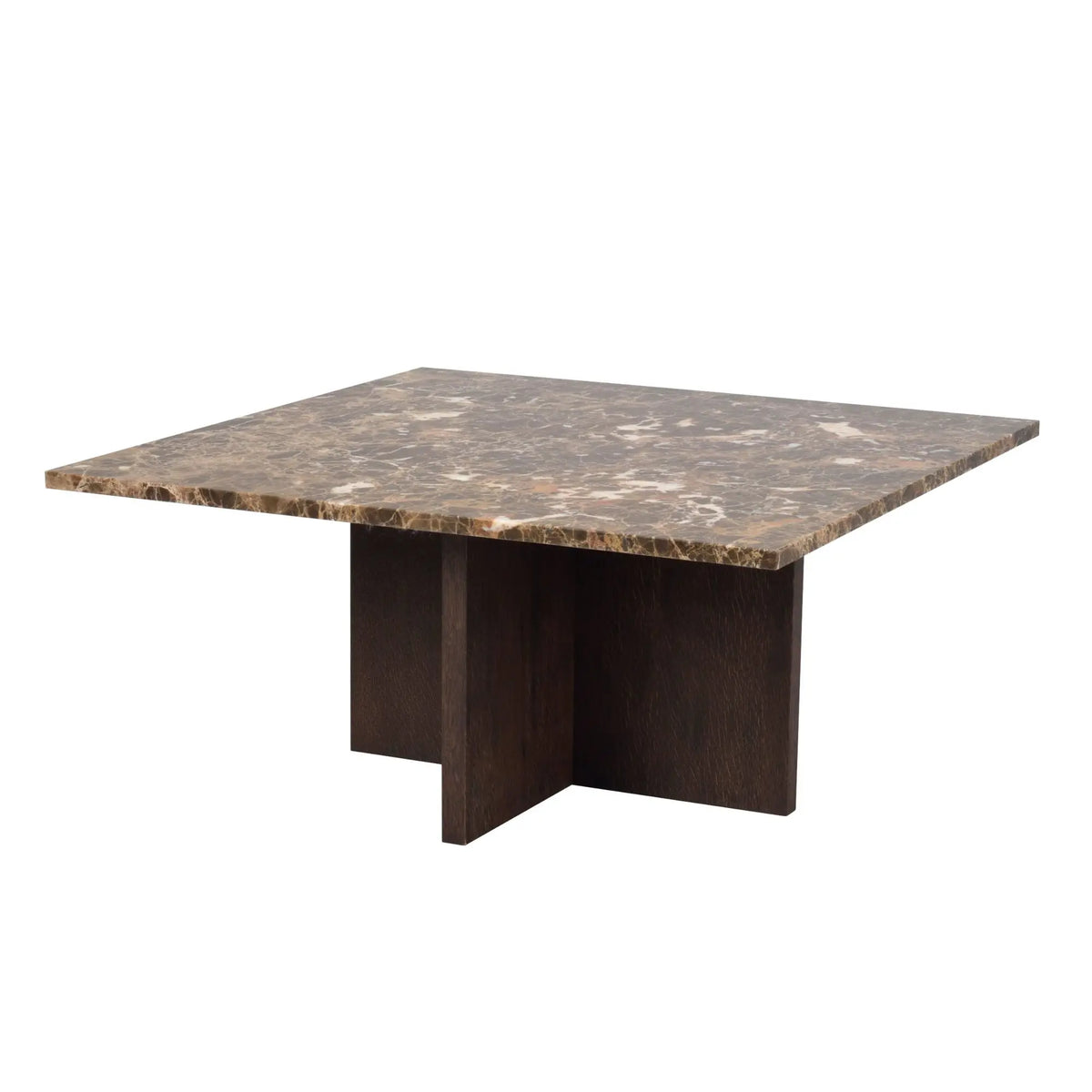 Rowico Brooksville sohvapöytä 90x90 tumma tammi/ruskea Rowico