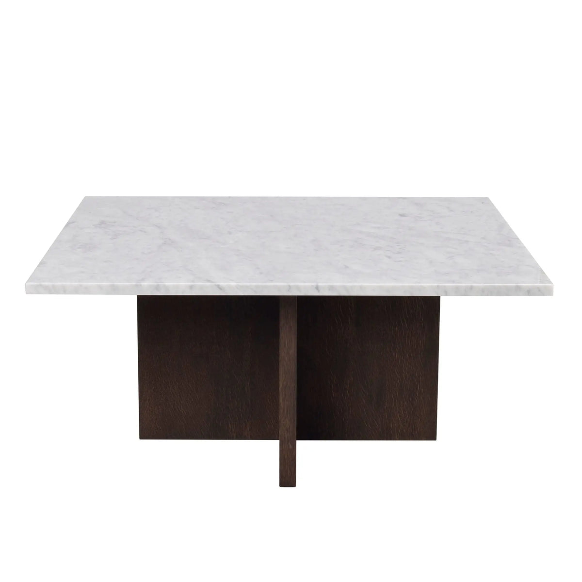 Rowico Brooksville sohvapöytä 90x90 tumma tammi/valkoinen Rowico