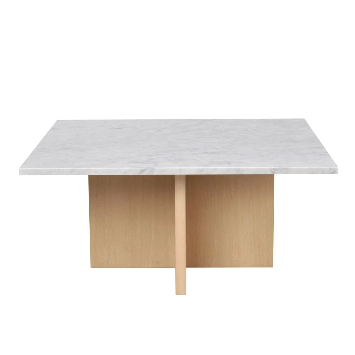 Rowico Brooksville sohvapöytä 90x90 valkolakattu tammi/valkoinen Rowico