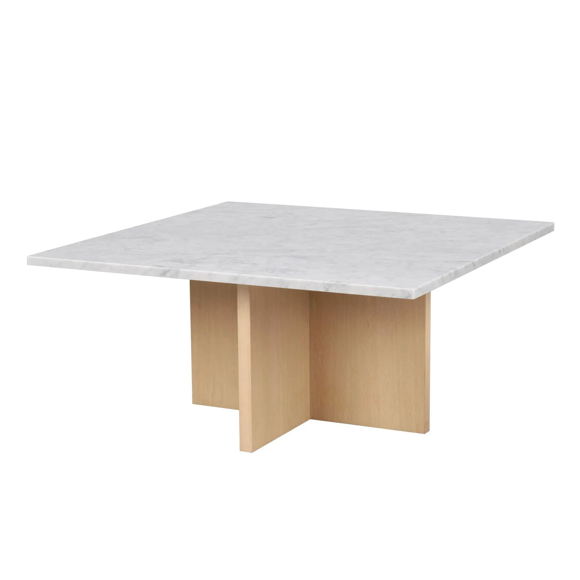 Rowico Brooksville sohvapöytä 90x90 valkolakattu tammi/valkoinen Rowico