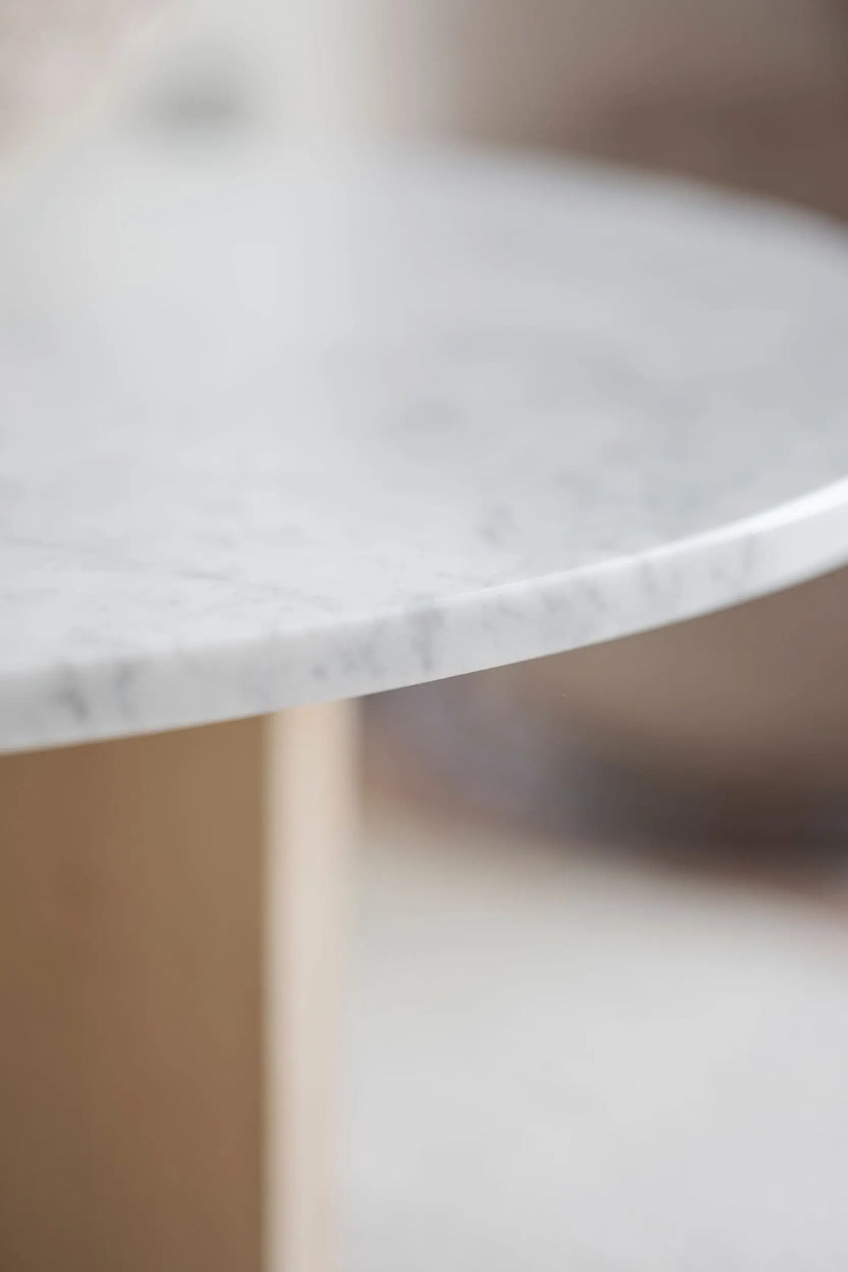 Rowico Brooksville sohvapöytä Ø90 valkolakattu tammi/valkoinen Rowico