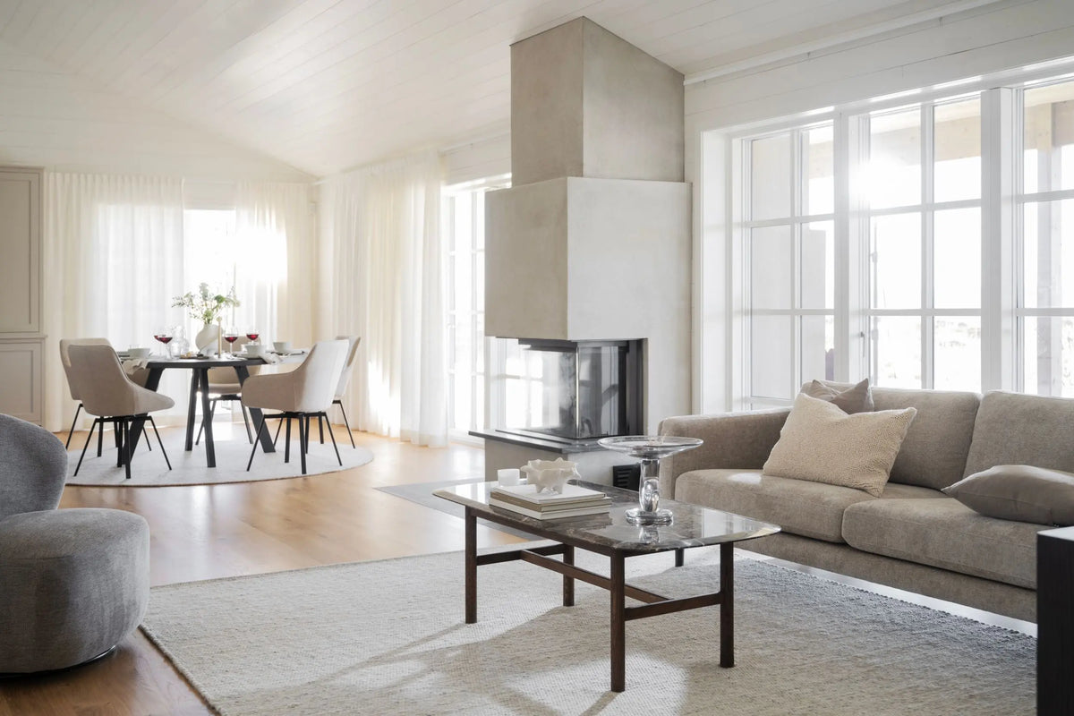 Rowico Hammond sohvapöytä 135x62 tumma tammi/ruskea Rowico