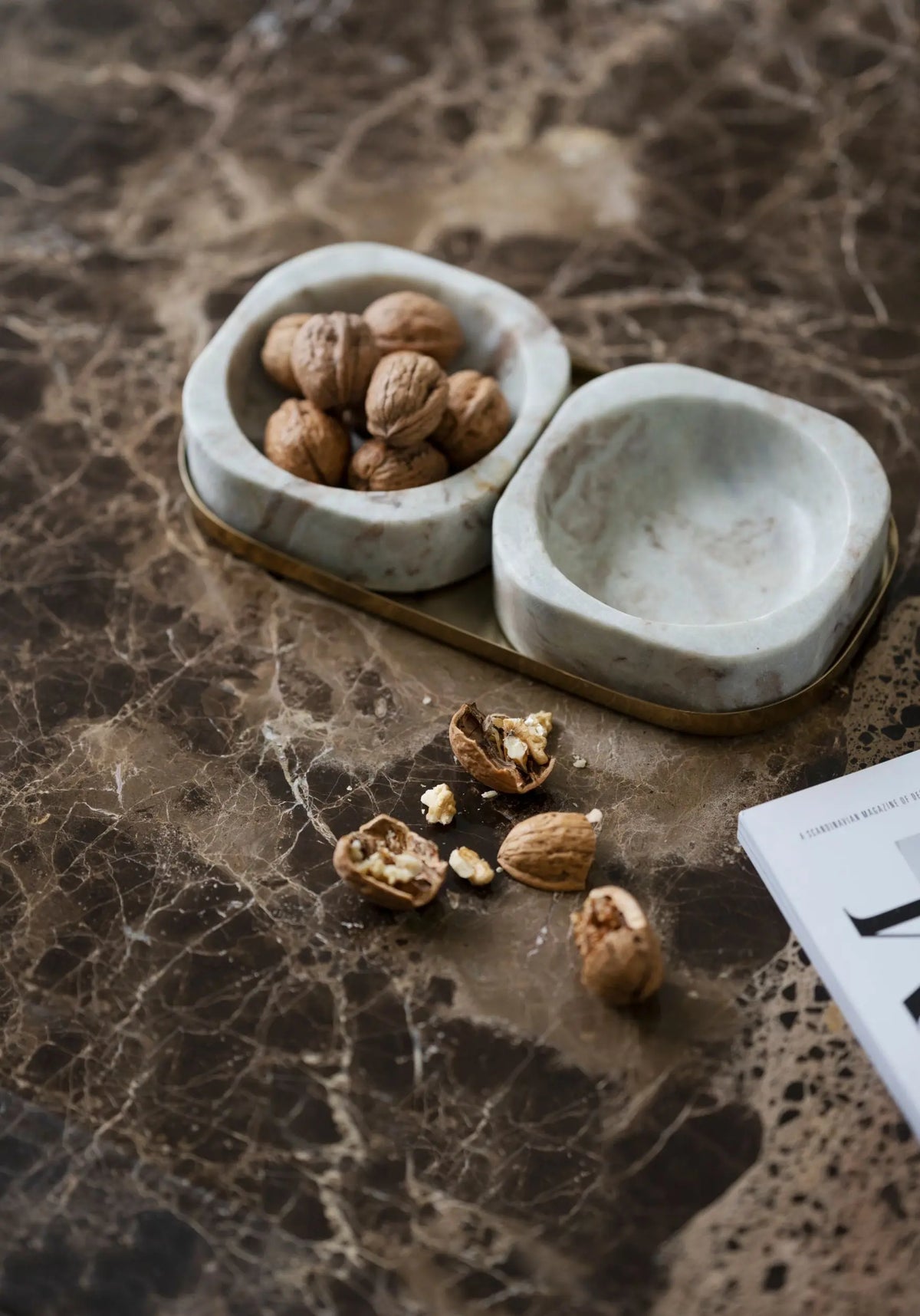 Rowico Hammond sohvapöytä 135x62 tumma tammi/ruskea Rowico