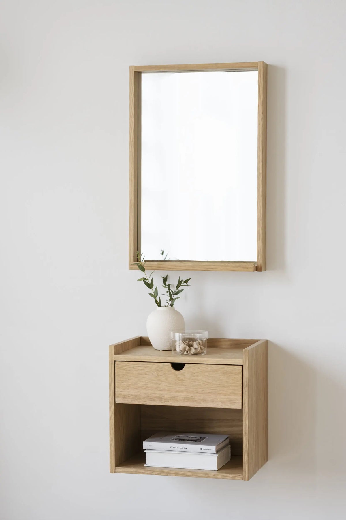 Rowico Hillmond peili valkolakattu tammi Rowico