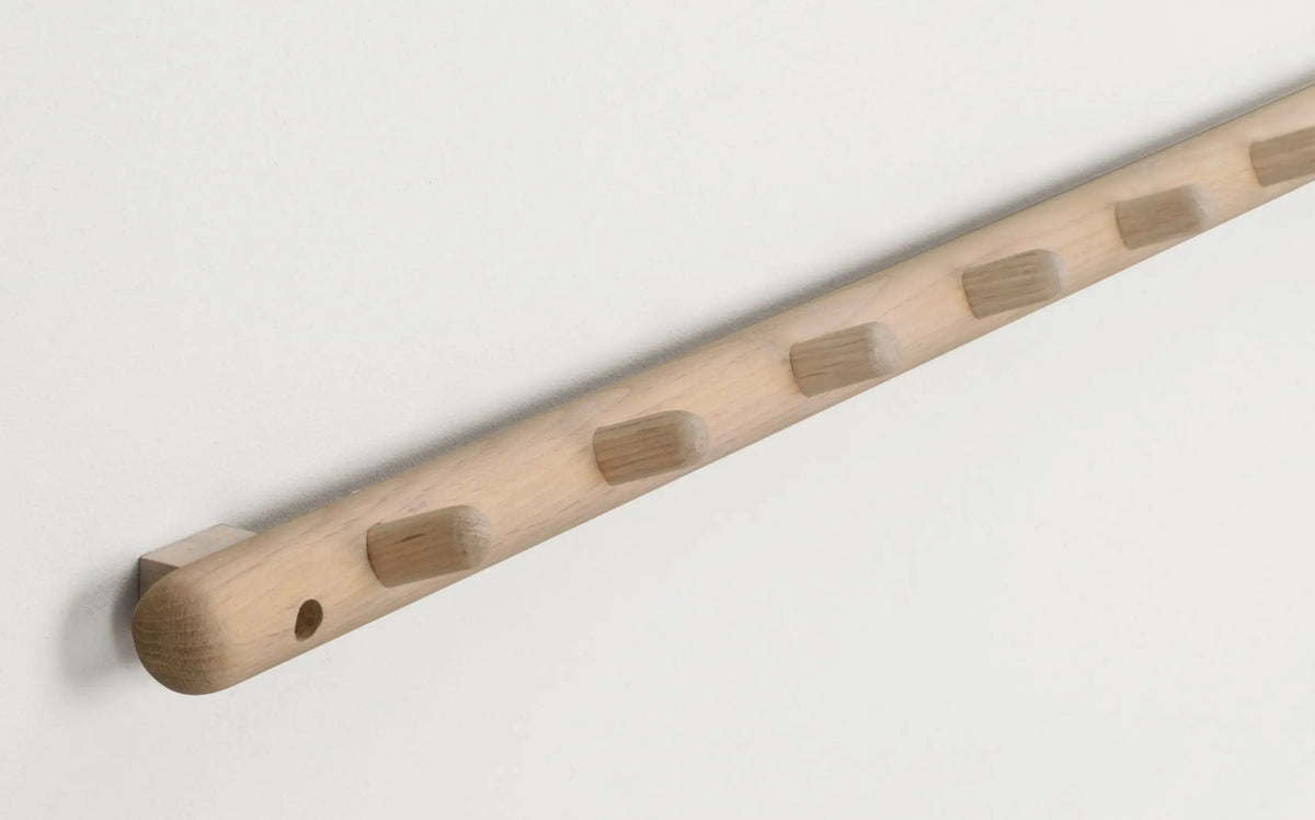 Rowico Milford naulakko 80 cm valkolakattu tammi Rowico